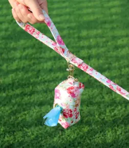 Multi-Function Flower Print Dog Bag
