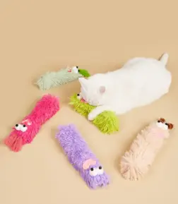 Interactive Catnip Pillow Toy