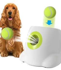 Interactive Dog Toy: Automatic Tennis Ball Launcher