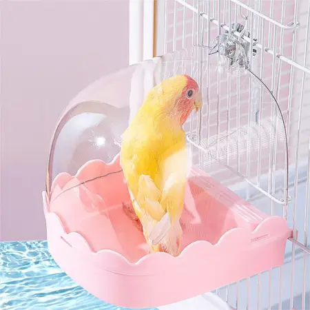 Hanging Bird Bath Box