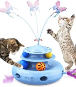 4-in-1 Rechargeable Interactive Cat Toy