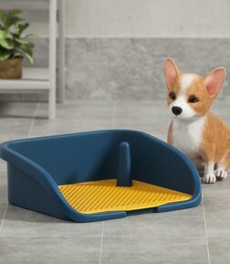 Fence-Type Dog Potty Training Toilet