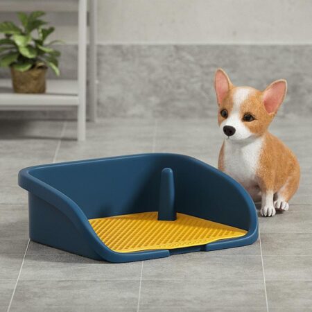 Fence-Type Dog Potty Training Toilet