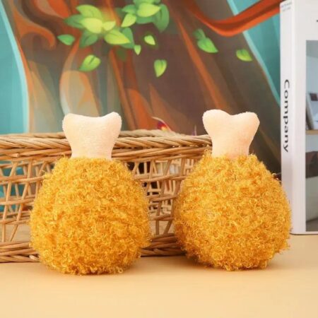 Chicken Leg Shaped Chew Toy