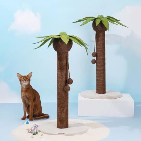 Coconut Tree Shape Cat Scratching Post