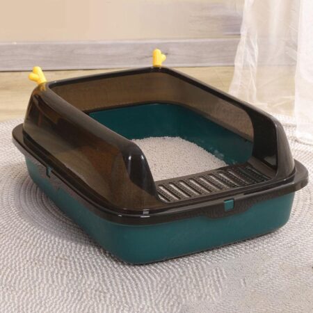 Anti-Splash Cat Litter Box