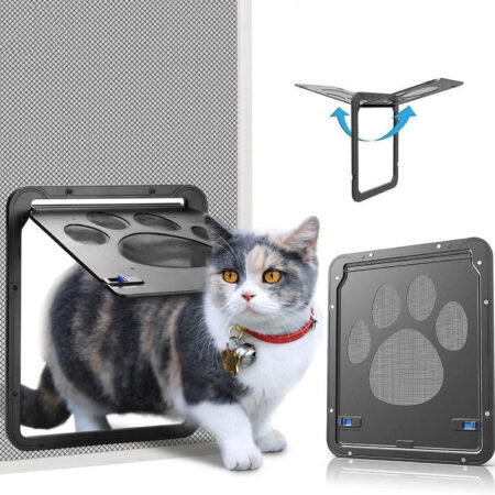 Lockable Magnetic Pet Screen Door
